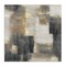 Stupell Industries Rustic Paint Strokes with Glam Undertones Canvas By Hannah Dawson